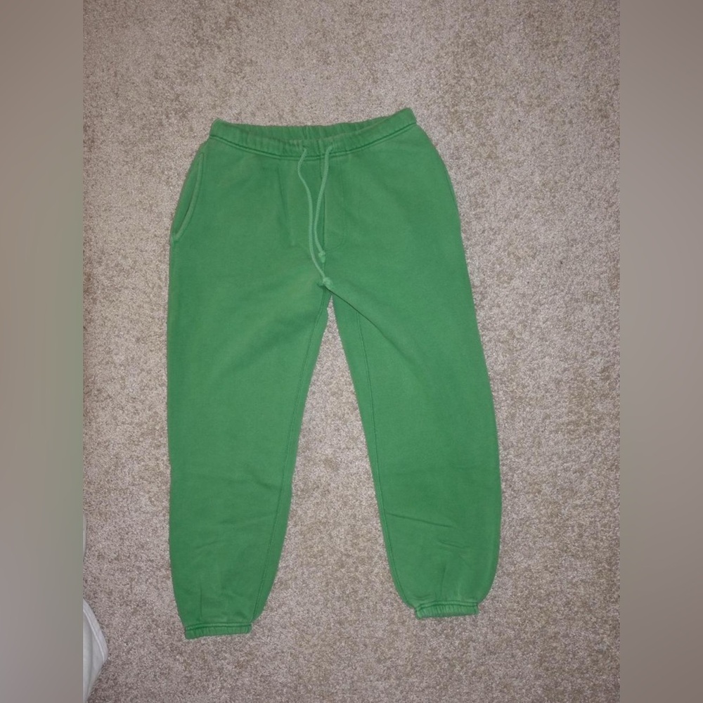 Elwood 100% organic cotton core collection green sweatpants orig $80 - Picture 2 of 4